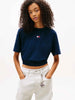 TOMMY HILFIGER Kadın Lacivert T-Shirt DW0DW22202 C1G