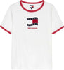 Tommy Hilfiger Beyaz Kadın T-Shirt