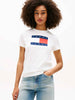 Tommy Hilfiger Kadın Beyaz T-Shirt