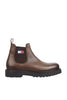 Tommy Hilfiger Napa Leather Erkek Bot Bot & Bootie