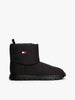 TOMMY HILFIGER Kadın Marka Logolu Su Tutmaz Sıcak Astarlı Kışlık Kullanıma Uygun Siyah Bot & Bootie EN0EN02823 BDS