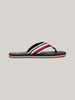 Tommy Hilfiger Massage Footbed Oly Beach Erkek Parmak Arası Terlik