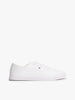 TOMMY HILFIGER CANVAS LACE UP SNEAKER
