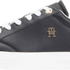 TOMMY HILFIGER Kadın Siyah Sneaker FW0FW09106 BDS