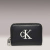 CALVIN KLEIN Kadın Birden Fazla Kart Yuvalı Siyah-Beyaz Cüzdan LV04F1154G 3L2