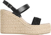 CALVIN KLEIN Kadın Siyah Espadril HW0HW02901 BEH