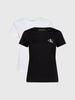 Calvin Klein 2-Pack Monologo Slim Tee T-Shirt