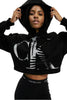 Calvin Klein Blown Up Ck Hoodie Kapüşonlu Kadın Sweatshirt