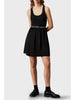 CALVIN KLEIN RACERBACK LOGO ELASTIC DRESS