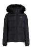 Calvin Klein Faux Fur Hooded Fıtted Short Jkt Kadın Mont