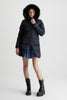 Calvin Klein Faux Fur Hooded Fıtted Long Kadın Mont