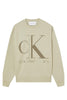 Calvin Klein High Shine Ck Indtit Crew Neck Erkek Sweatshirt