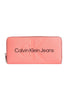 CALVIN KLEIN SCULPTED ZIP AROUND MONO Cüzdan