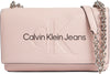 Calvin Klein Sculpted Ew Flap Conv25 Mono Kadın Omuz Çantası