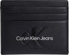 CALVIN KLEIN SCULPTED CARDCASE 6CC MONO Kartlık
