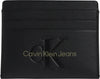 CALVIN KLEIN SCULPTED CARDCASE 6CC MONO Kartlık