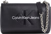 CALVIN KLEIN SCULPTED EW FLAP W/CHAIN25 MONO Omuz Çantası