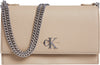 CALVIN KLEIN MINIMAL MONOGRAM EW FLAP21 Omuz Çantası