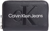 CALVIN KLEIN SCULPTED MED ZIP AROUND MONO Cüzdan