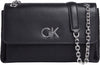 Calvin Klein Re Lock Conv Shoulder Bag Kadın Omuz Çantası