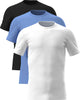 CALVIN KLEIN Erkek Siyah-Mavi-Beyaz T-Shirt LV00NB4185 4OY