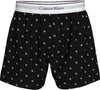 CALVIN KLEIN Erkek Beyaz Siyah-Beyaz Logolu Pijama LV00NM2831 PCS