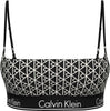 CALVIN KLEIN Kadın Siyah-Beyaz Bikini Üstü LV00Q61130 32N