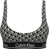 CALVIN KLEIN Kadın Siyah-Beyaz Bikini Üstü LV00Q61207 32N
