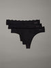 CALVIN KLEIN TANGA KÜLOT 3PK