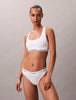 CALVIN KLEIN Kadın Marka Logolu Beyaz Elastik Bantlı Beyaz Sütyen LV00QF8493 100