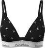 CALVIN KLEIN Kadın Siyah-Beyaz Sütyen LV00QF8498 PCS