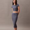 CALVIN KLEIN RIB CROP T-Shirt