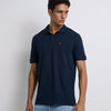 CALVIN KLEIN Erkek Lacivert Polo Yaka T-Shirt LV040EM269 CEF