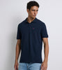 CALVIN KLEIN Erkek Lacivert Polo Yaka T-Shirt LV040EM269 CEF