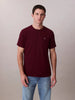 CALVIN KLEIN Erkek Bordo T-Shirt LV040HM265 VLP
