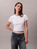 CALVIN KLEIN Kadın  Beyaz T-Shirt LV047AB802 YAA