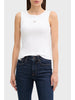 CALVIN KLEIN Kadın Beyaz T-Shirt LV047C201G YAA