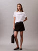 CALVIN KLEIN Kadın Beyaz T-Shirt LV047C912G YAA