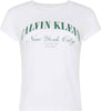Calvin Klein Kadın Beyaz T-Shirt