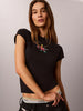 Calvin Klein Siyah Kadın T-Shirt
