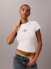 Calvin Klein Beyaz Kadın T-Shirt