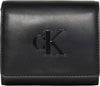 CALVIN KLEIN Kadın Birden Fazla Kart Yuvalı Siyah Cüzdan LV04F1156G UB1