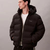 CALVIN KLEIN Erkek Marka Logolu Kapitone Regular Fit Kalıp Siyah Mont LV04LD517G UB1