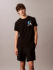 CALVIN KLEIN Erkek Siyah T-Shirt LV04RC827G UB1