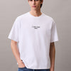 CALVIN KLEIN Erkek Beyaz T-Shirt LV04RC851G YAA