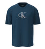 CALVIN KLEIN Erkek Mavi T-Shirt LV04RC857G C3I