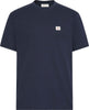 CALVIN KLEIN Erkek Lacivert T-Shirt LV04RD008G CEF