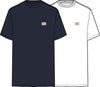 CALVIN KLEIN Erkek Beyaz-Lacivert T-Shirt LV04RD248G 2GY