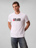 CALVIN KLEIN Erkek Marka Logolu Organik Pamuklu Günlük Kullanıma Uygun Beyaz T-Shirt LV04RD814G YAA