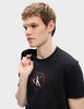 CALVIN KLEIN Erkek Siyah T-Shirt LV14RE816G UB1